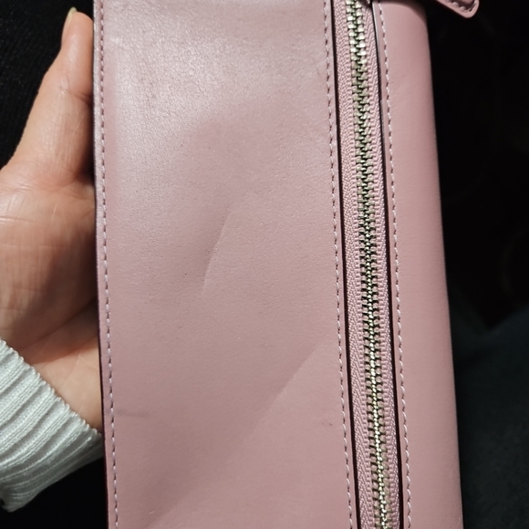 Auth Coach Appliqué Floral Wallet/Wristlet Stone 12043 - Picture 2 of 12